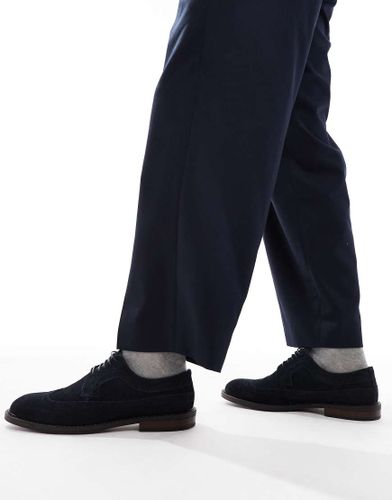Chaussures richelieu en daim à lacets - Asos Design - Modalova