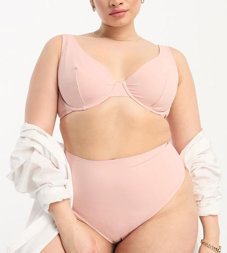 ASOS DESIGN Curve - Marina - Reggiseno effetto levigante con ferretto - ASOS Curve - Modalova