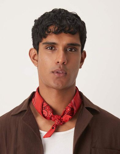 Bandana à motif cachemire - et blanc - Asos Design - Modalova
