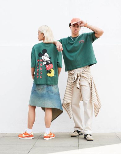 Disney - T-shirt oversize unisex con stampa di Topolino - ASOS DESIGN - Modalova