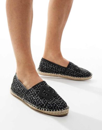 Espadrilles nere intrecciate - ASOS DESIGN - Modalova