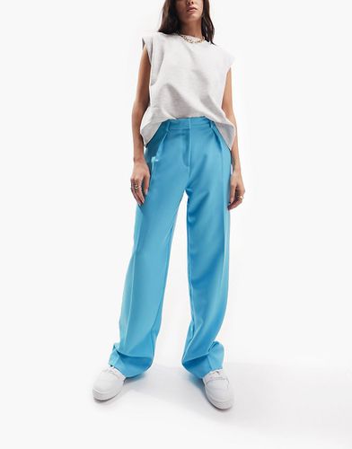 Everyday - Pantaloni boy extra larghi pop color turchese - ASOS DESIGN - Modalova