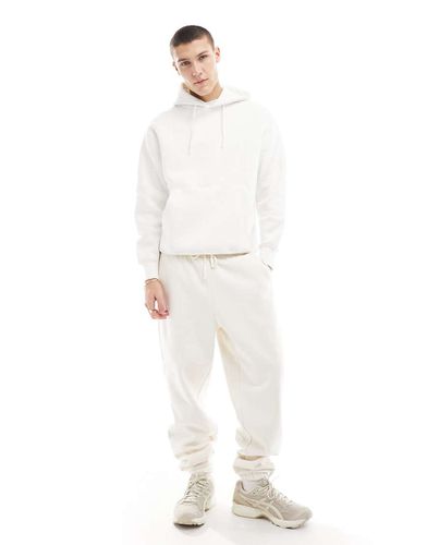 Joggers pesanti oversize color crema - ASOS DESIGN - Modalova