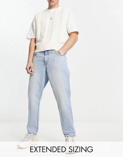 Jeans rigidi classici anni '90 lavaggio chiaro - ASOS DESIGN - Modalova