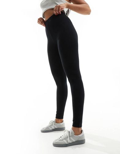 Leggings neri in cotone - ASOS DESIGN - Modalova