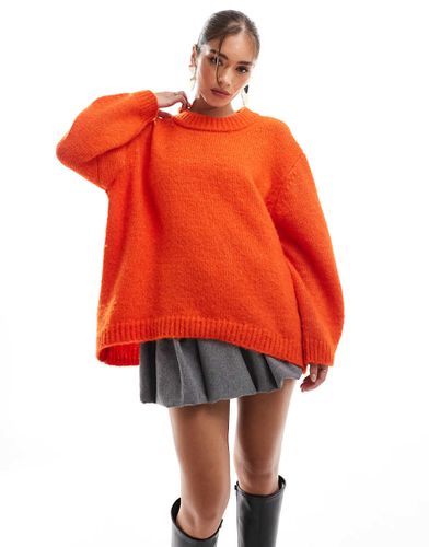 Maglione oversize girocollo - ASOS DESIGN - Modalova