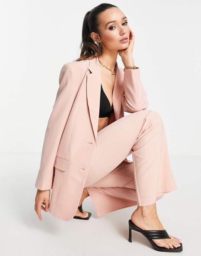 Mix and Match - Blazer boyfriend slim color cipria - ASOS DESIGN - Modalova