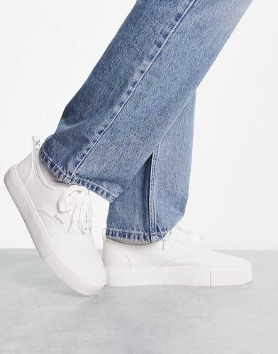 Sneakers con suola spessa in tessuto con lacci - ASOS DESIGN - Modalova