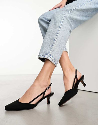 Sindy - Scarpe nere con tacco medio - ASOS DESIGN - Modalova