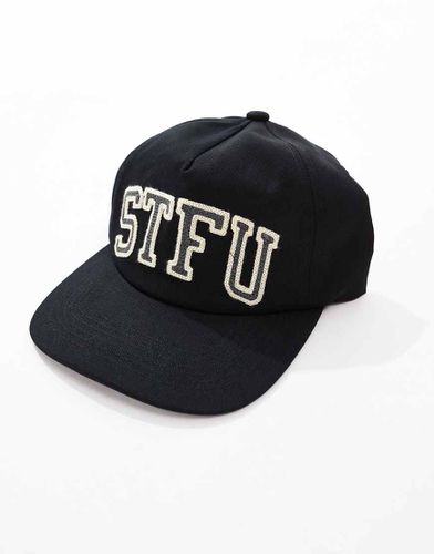 STFU - Cappellino skate stile college vintage - ASOS DESIGN - Modalova