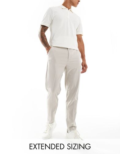 Pantaloni affusolati eleganti écru - ASOS DESIGN - Modalova