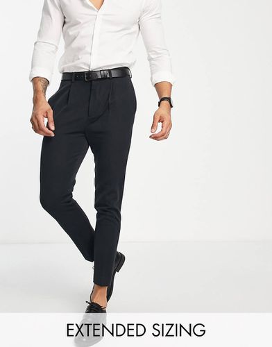 Pantaloni eleganti affusolati neri - ASOS DESIGN - Modalova