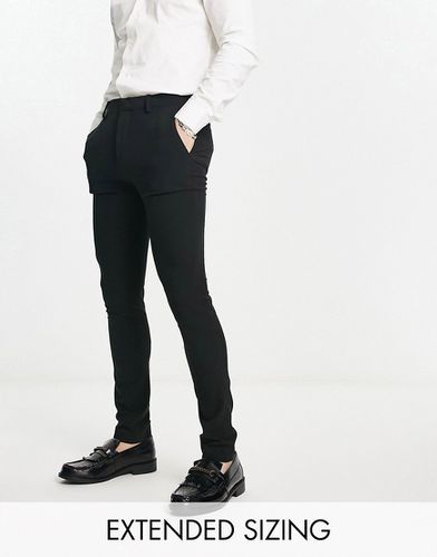 Pantaloni eleganti extreme skinny neri - ASOS DESIGN - Modalova