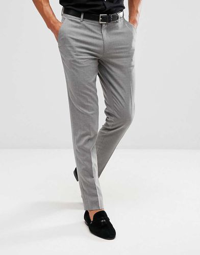 Pantaloni eleganti skinny grigi - ASOS DESIGN - Modalova