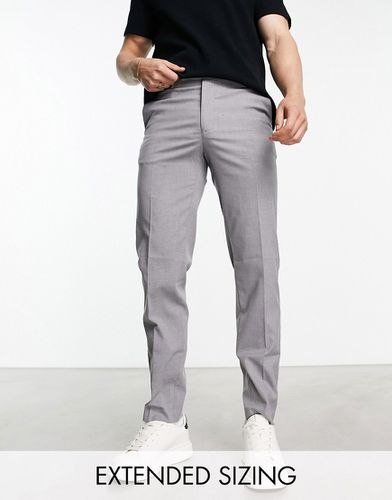 Pantaloni eleganti slim grigi - ASOS DESIGN - Modalova