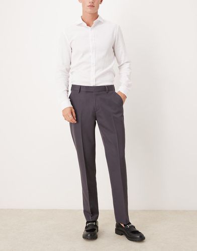 Pantaloni eleganti slim antracite - ASOS DESIGN - Modalova