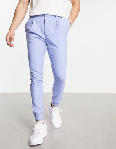 Pantaloni super skinny eleganti azzurri - ASOS DESIGN - Modalova