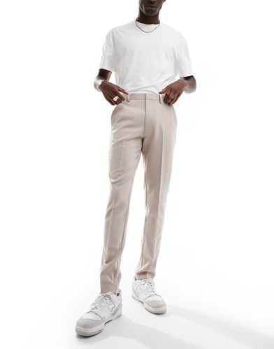 Pantaloni skinny eleganti color pietra - ASOS DESIGN - Modalova