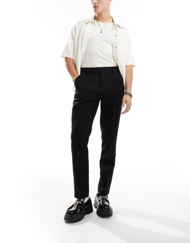 Pantaloni slim eleganti neri - ASOS DESIGN - Modalova