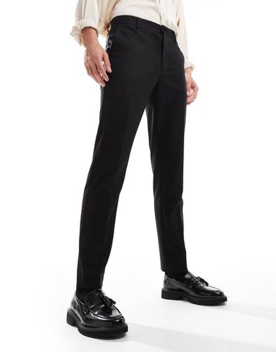 Pantaloni slim eleganti neri - ASOS DESIGN - Modalova