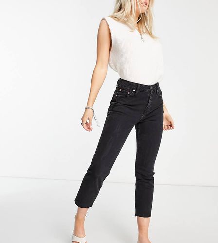 ASOS DESIGN Petite - Jeans skinny a vita medio alta lavaggio slavato vintage - ASOS Petite - Modalova