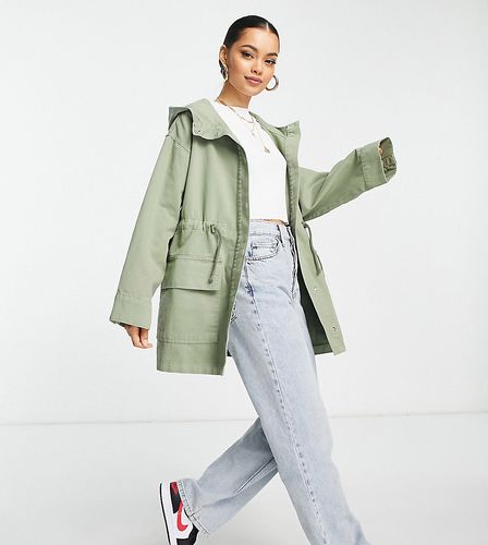 ASOS DESIGN Petite - Parka leggero salvia - ASOS Petite - Modalova