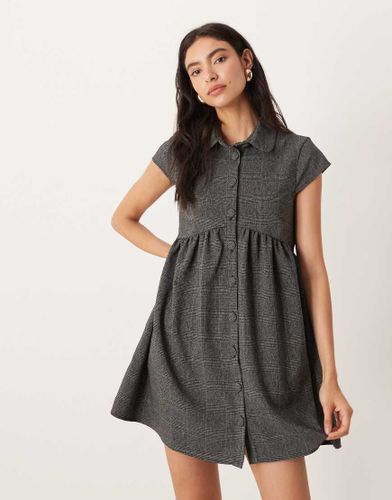 Robe courte avec col - Asos Design - Modalova