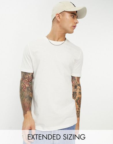 T-shirt girocollo color crema - ASOS DESIGN - Modalova