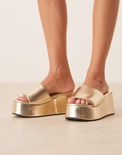 Tornado - Mules à semelle plateforme - Asos Design - Modalova