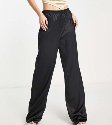 ASOS DESIGN Tall - Pantaloni in raso neri - ASOS Tall - Modalova