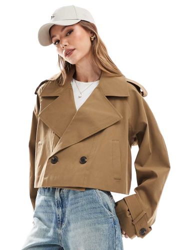 Trench-coat court - Olive - Asos Design - Modalova