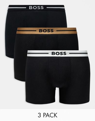 Confezione da 3 boxer neri - BOSS Bodywear - Modalova