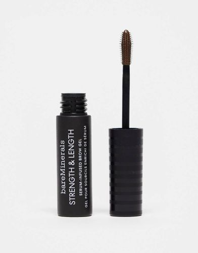 Strength & Length - Mascara per sopracciglia arricchito con siero - bareMinerals - Modalova