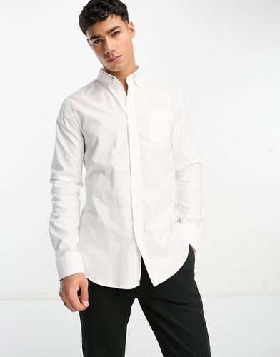 Camicia Oxford bianca a maniche lunghe - Ben Sherman - Modalova