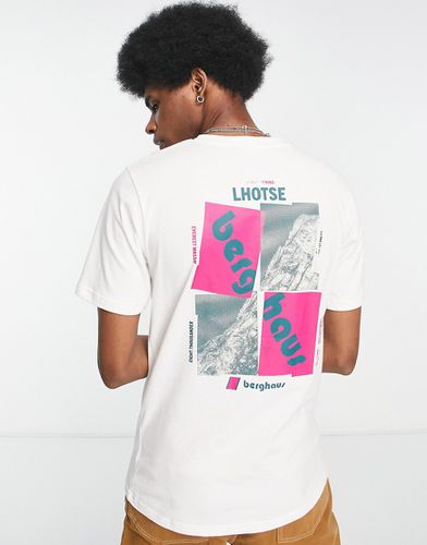Dean Street - T-shirt unisex bianca con stampa Lhotse Zine sul retro - Berghaus - Modalova