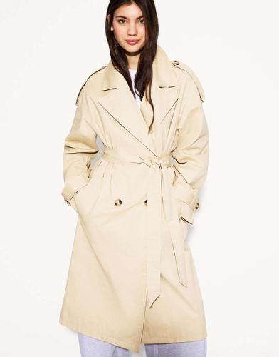 Trench-coat - Camel - Bershka - Modalova