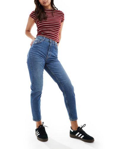 Mom jeans comfort color medio - Bershka - Modalova