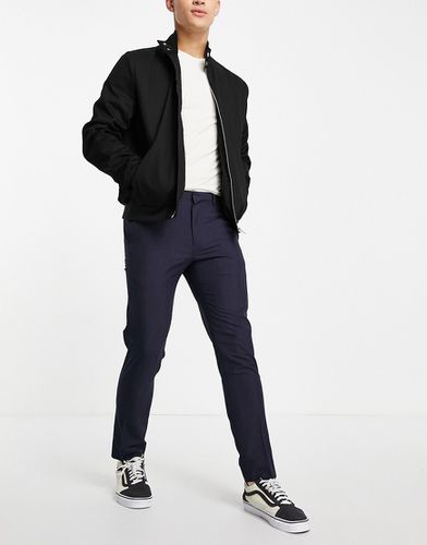 Burton - Pantaloni da abito skinny medio a quadri - Burton Menswear - Modalova