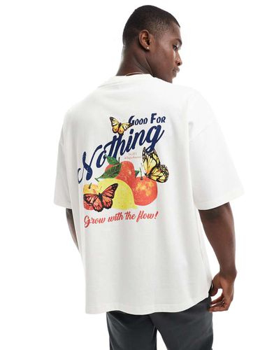 T-shirt sporco con grafica sul retro - Good For Nothing - Modalova