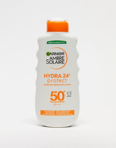 Lozione solare idratante Ambre Solaire SPF 50+ Hydra 24 Hour Protect 200 ml - Garnier - Modalova