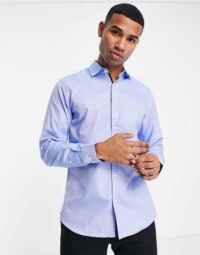 Camicia a maniche lunghe slim azzurra - Gianni Feraud - Modalova