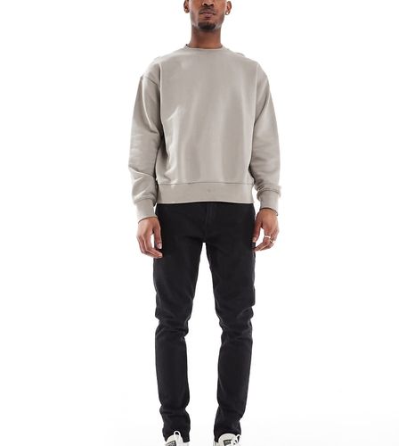 Don't Think Tall - Jean rigide coupe fuselée raccourcie - délavé - Don't Think Twice - Modalova