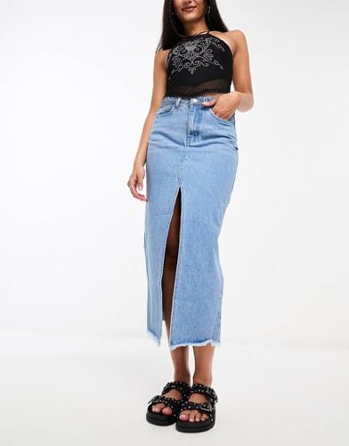 Gonna di jeans lunga anni '90 - Daisy Street - Modalova