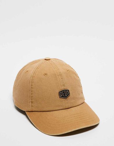 Cappellino dad beige con scudo classico - Deus Ex Machina - Modalova