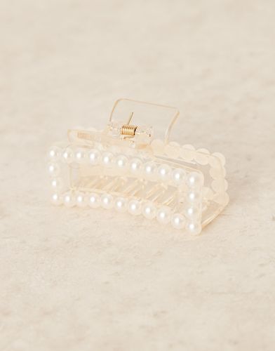 Pince à cheveux avec perles nacrées - Designb London - Modalova