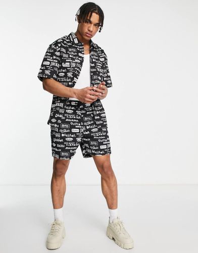 Pantaloncini neri con stampa - Dickies - Modalova