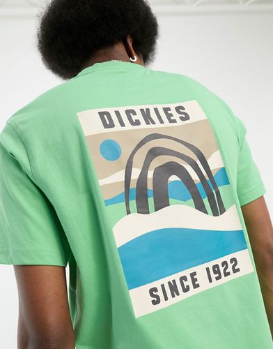 Baker City - T-shirt con stampa di paesaggio sul retro - Dickies - Modalova