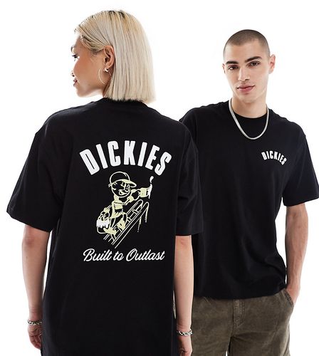 Mclean - T-shirt a maniche corte nera con stampa sul retro - Dickies - Modalova