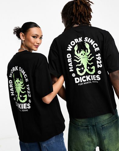 Shoal Creek - Surplus Utility Pack - T-shirt oversize squadrata nera con stampa sul retro - In esclusiva per ASOS - Dickies - Modalova