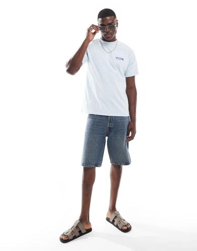 Trooper - T-shirt décontracté à imprimé pâquerettes - clair délavé - Dr Denim - Modalova